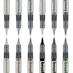 Karin Brushmarker PRO Set - Grey Colours (Pack of 12) - Picture 2