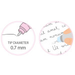Legami Erasable Gel Pen - Wild Savannah (Set of 3) - Picture 3