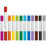 Lego Fine Markers - Assorted Colours (Pack of 12) - Picture 1