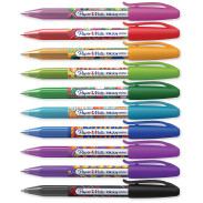 Papermate Inkjoy 100 Mini Capped Ballpoint Pen - Medium - Candy Colours (Pack of 10) - Picture 2