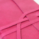 Papuro Amalfi Leather Journal - Raspberry - Small - Picture 2