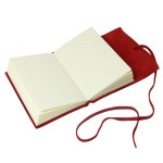 Papuro Amalfi Leather Journal - Red - Small - Picture 1