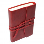 Papuro Amalfi Leather Journal - Red - Small - Picture 3