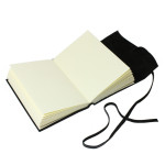 Papuro Amalfi Leather Journal - Black - Small - Picture 1