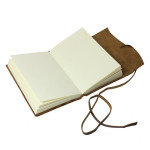 Papuro Amalfi Leather Journal - Chocolate - Small - Picture 1