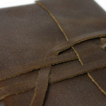 Papuro Amalfi Leather Journal - Chocolate - Small - Picture 2