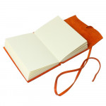 Papuro Amalfi Leather Journal - Orange - Small - Picture 1