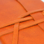 Papuro Amalfi Leather Journal - Orange - Small - Picture 2