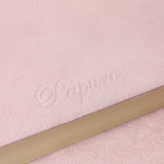 Papuro Amalfi Leather Journal - Soft Pink - Small - Picture 4