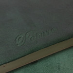 Papuro Amalfi Leather Journal - Green - Small - Picture 4
