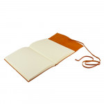 Papuro Amalfi Leather Journal - Orange - Large - Picture 1