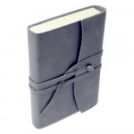 Papuro Amalfi Leather Journal - Grey - Small - Picture 3
