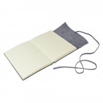 Papuro Amalfi Leather Journal - Grey - Medium - Picture 1