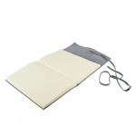 Papuro Amalfi Leather Journal - Grey - Large - Picture 1