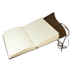 Papuro Amalfi Leather Photo Album - Brown - Large - Picture 1