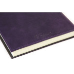 Papuro Capri Leather Journal - Aubergine - Small - Picture 1