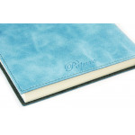 Papuro Capri Leather Journal - Blue - Small - Picture 1