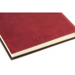 Papuro Capri Leather Journal - Red - Medium - Picture 1
