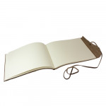 Papuro Ravello Leather Sketchbook - Brown - Extra Large - Picture 1