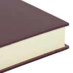Papuro Torcello Leather Journal - Burgundy - Oversize - Picture 2