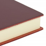 Papuro Torcello Leather Journal - Burgundy - Extra Large - Picture 2