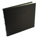 Papuro Large Toscana Visitors Book - Black - Picture 2