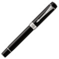 Parker Duofold Classic Fountain Pen - Centennial Black Chrome Trim - Picture 1