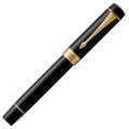 Parker Duofold Classic Fountain Pen - Centennial Black Gold Trim - Picture 1