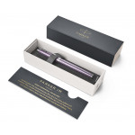 Parker IM Premium Rollerball Pen - Dark Violet Chrome Trim - Picture 3