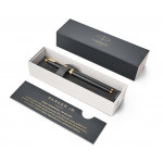 Parker IM Premium Fountain Pen - Black Gold Trim - Picture 3