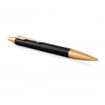 Parker IM Premium Ballpoint Pen - Black Gold Trim - Picture 1