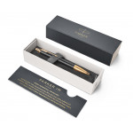 Parker IM Premium Ballpoint Pen - Black Gold Trim - Picture 2
