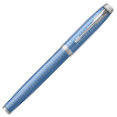 Parker IM Premium Fountain Pen - Blue Chrome Trim - Picture 1