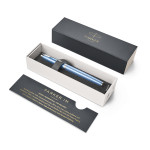 Parker IM Premium Rollerball Pen - Blue Chrome Trim - Picture 3