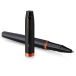 Parker IM Vibrant Rings Rollerball Pen - Flame Orange - Picture 1