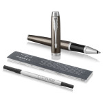 Parker IM Rollerball Pen - Dark Espresso Chrome Trim - Picture 2