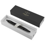 Parker IM Ballpoint Pen - Achromatic Matte Black PVD Trim - Picture 2