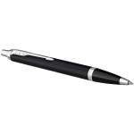 Parker IM Ballpoint Pen - Matte Black Chrome Trim - Picture 2