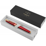 Parker IM Premium Fountain Pen - Matte Red Gold Trim - Picture 3