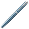 Parker IM Premium Fountain Pen - Blue Grey Chrome Trim - Picture 1