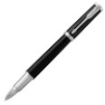 Parker Ingenuity Large - Black Lacquer Chrome Trim in Luxury Gift Box with Free Pen Pouch - Picture 2