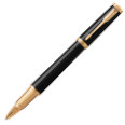Parker Ingenuity Large - Black Lacquer Gold Trim in Luxury Gift Box with Free Pen Pouch - Picture 2