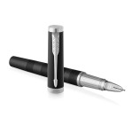 Parker Ingenuity Large - Black Rubber Chrome Trim - Picture 2