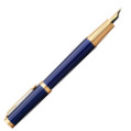 Parker Ingenuity Fountain Pen - Dark Blue Gold Trim - Picture 1