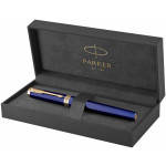 Parker Ingenuity Rollerball Pen - Dark Blue Gold Trim - Picture 4