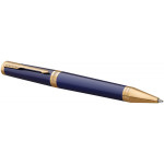 Parker Ingenuity Ballpoint Pen - Dark Blue Gold Trim - Picture 2