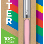 Parker Jotter Original Ballpoint Pen - Baby Pink Chrome Trim - Picture 1