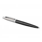 Parker Jotter Premium Ballpoint Pen - Tower Grey Diagonal Chrome Trim - Picture 1