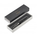 Parker Jotter Premium Ballpoint Pen - Bond Street Black Chrome Trim - Picture 2