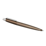 Parker Jotter Premium Ballpoint Pen - Carlisle Brown Pinstripe - Picture 1